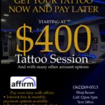 $400 Tattoo Session